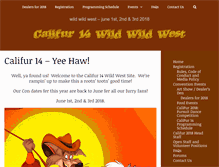 Tablet Screenshot of califur.com